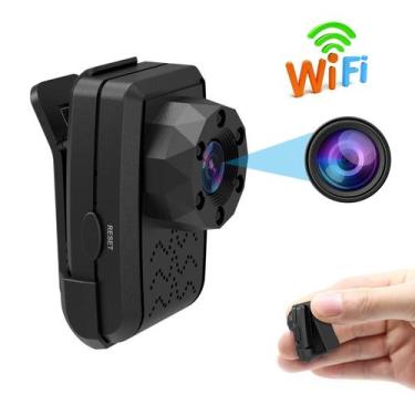 Imagem de Mini Câmera Corporal 1080P HD com Visão Noturna IR - Gravador de Vídeo
