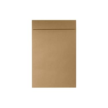 Imagem de LUXPaper TerraBoard Mailers c/ Zip Stick, perfeito para materiais planos ou volumosos, catálogos e correspondências, marrom 10pt, tamanho: 10 1/2 x 16, pacote com 50