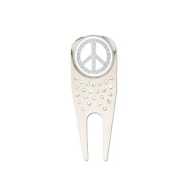 Imagem de CMC Golf Ferramenta de reparo Peace Sign Bling Z Divot