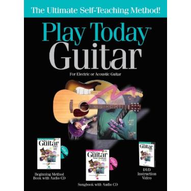 Imagem de Hal Leonard 650742 Kit Completo para Guitarra Play Today, Livro/CD/DVD Songbook/CD
