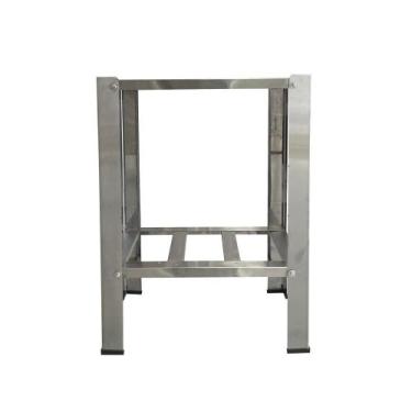 Imagem de Mesa Bancada Em Aço Inox Cavalete De Apoio Para Forno FCSB Profissiona