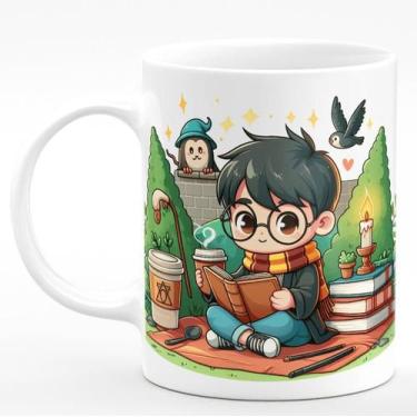Imagem de Caneca de Porcelana Harry Potter 325ml Candle - PRMUG