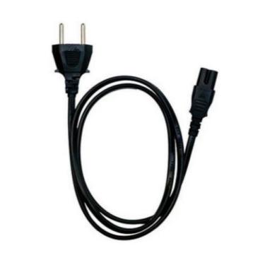 Imagem de Cabo De Força Energia 2 Pinos Ps2 Ps3 Ps4 Tomada Tradicional - A.R Var