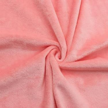 Imagem de David accessories Tecido Minky de pelúcia macia e suave para a pele, tecido espesso transparente da The Yard 157,5 cm de largura, capa de troco, travesseiro, cachecol (rosa pele, 1 jarda)