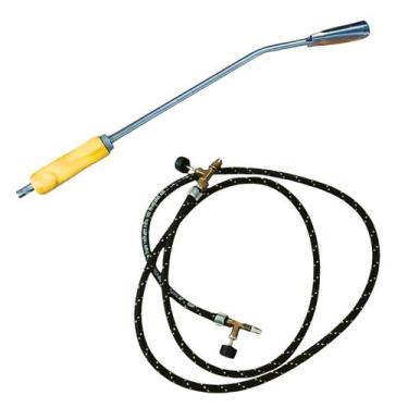 Imagem de Maçarico Lança Chamas Acendedor De Churrasqueira Sapecador Frango Vass