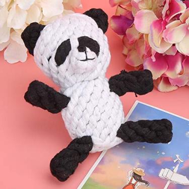 Imagem de Brinquedos para Cães para Mastigadores Agressivos, Indestrutível Cadeir de Cachorro Toys Cachorro Dog Toy Cotton Cotton Bating Mordendo Brinquedos de de Corda de Molar para Limpeza de Dentes de Raça