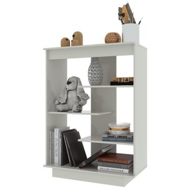 Imagem de Multiuso Aparador 6210 3 Prateleiras Flex Off White - Indékes Off White