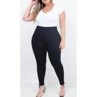 Imagem de Legging Plus Size Compressora Reforçada Novidade G1-g2-g3 - LM Plus Si