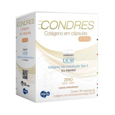 Imagem de Condres 40mg Suplemento Alimentar com 90 Cápsulas EMS-Unissex