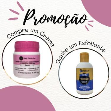 Imagem de Creme Hidratante de Rosa Mosqueta + Brinde Esfoliante Demay - Maju Pro