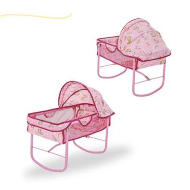 Imagem de Berço de boneca bebe reborn bonequinha bonecona rirborn brinquedo com 