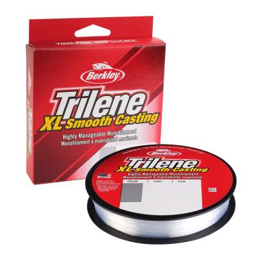 Imagem de Berkley Trilene® XL®, transparente, 11,3 kg | 11,3 kg, 270 jardas | Linha de pesca de monofilamento de 246 m, adequada para ambientes de água doce