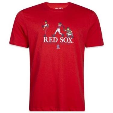 Imagem de Camiseta New Era Mlb Boston Sox Freestyle Masculino-Masculino