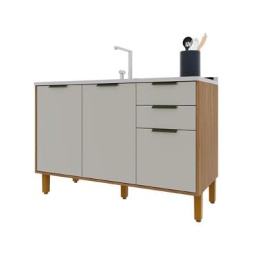 Imagem de Balcão de Pia Indekes 6191.3 Toronto 120cm 3 Portas