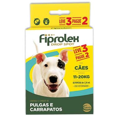 Imagem de Fiprolex Cães 11 A 20Kg Leve 3 Pague 2 - Ceva