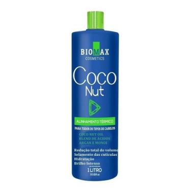 Imagem de Kit Progressiva Sem Formol Orgânica Biomax Coconut 1000 Ml
