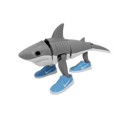 Imagem de Tralalero Tralala Tubarão com Tênis Meme Tiktok Brainrot Articulado Miniatura