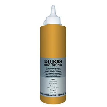 Imagem de Lukas Cryl Studio Artist Acrylics - Qualidade profissional, tintas de secagem rápida - frasco de 500 ml