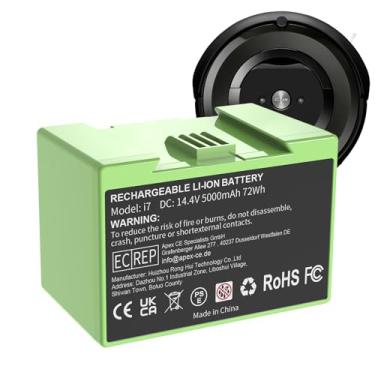 Imagem de POWTREE Bateria de lítio de 14,4V 5000mAh i7 ABL-D1 para iRobot Roomba e i Series compatível com Roomba i8 i8+ i7 i7+ i4 i4+ i3 i3+ e5 e6 J7 J7+ J6+ J6 Plus J5 J5+ Series Li-ion Batteria