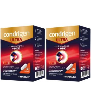Imagem de KIT 2X Condrigen ULTRA ( Colágeno Tipo 2 + MDK) 30 Cápsulas - Maxinutr