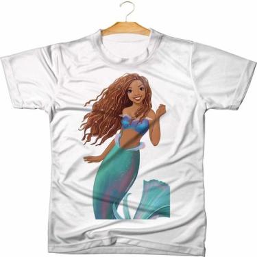 Imagem de Camiseta a Pequena Sereia Filme - 02 - MAHALO CAMISETAS, Branco, INFAN