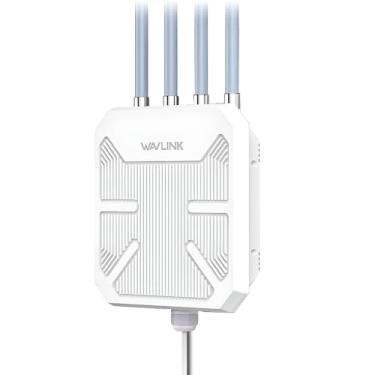 Imagem de Roteador WiFi 6 Mesh AX1800 Dual-Band 2.4GHz/5GHz, Antenas de 8 dBi, PoE Ativo e Passivo, Velocidade de até 1775 Mbps