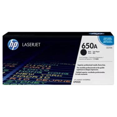 Imagem de Toner CE270A 650A Preto M750DN M750 CP5525 CP5525DN I 13.5k - Genuíno