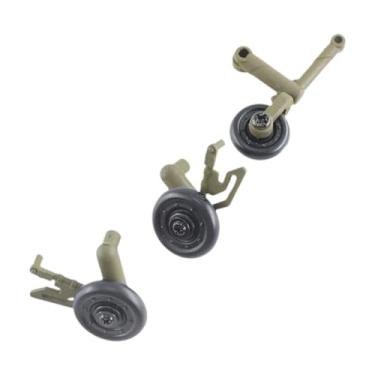 Imagem de Colaxi RC Avião de aterrissagem Substituição, fácil de instalar, modificação, RC Modelo Airplane Peças de peças de reposição para Wltoys K170 RC Toy