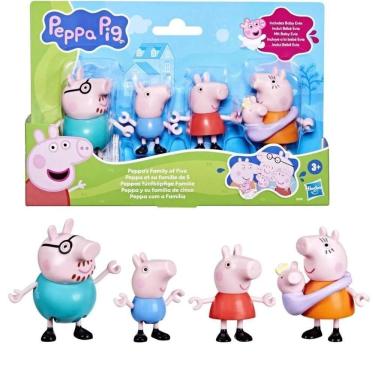Imagem de Conjunto Peppa Pig Nova Família Com Evie Pig - Hasbro
