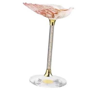 Imagem de Generic Taças de vinho, taças de vinho criativas, elegantes e versáteis, utensílios para bebidas para o dia mães, decoração de casamento e cerimônias de, Base Dourada em Concha