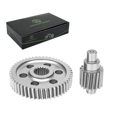 Imagem de Engrenagem de transmissão secundária de alto desempenho GY6 49cc 50cc 80cc 100cc Racing Final Drive Gear Set adequado para 139QMB 139QMA 147QMD Motor Scooter Moped ATV Go Kart (16-49T)