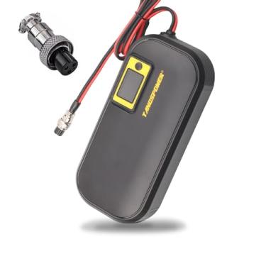 Imagem de Carregador de 84 V, 72 V, carregador de bateria de 8 A, carregador inteligente de corrente de ajuste usado para bateria de iões de lítio de 20S 74 V de alta potência (conector circular de aviação de