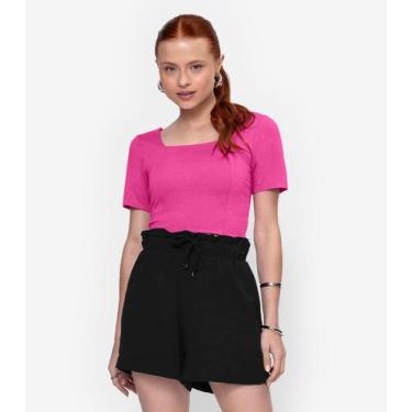 Imagem de Shorts Clochard Feminino Minty Preto, 18, Preto