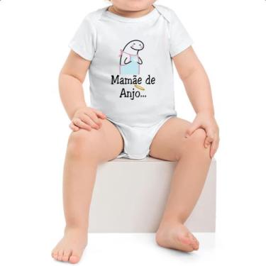 Imagem de Body infantil Dia das maes Flork Mamae de anjo - Alearts, GG
