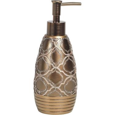 Imagem de Zahari Home Conjunto de dispensador de sabão estiloso com eixo – design moderno para cozinha e banheiro – bomba de loção, sabonete, desinfetante para as mãos, sabonete para as mãos – bonito e prático