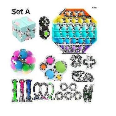 Imagem de Conjunto de brinquedos de fidget sensorial para exercitadores de mão 2