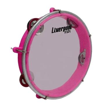 Imagem de Pandeiro Liverpool Kids 8 Rosa