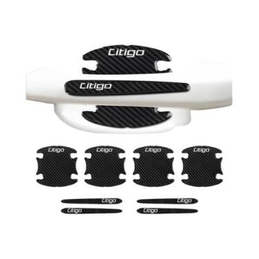 Imagem de Adesivo Protetor Para Maçaneta De Porta Skoda Octavia Fabia Rapid Supe