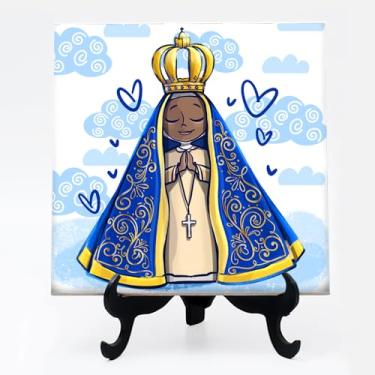 Imagem de Quadro azulejo Mãe Querida Nossa Senhora Aparecida 25