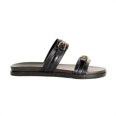 Imagem de Papete Dupla Tira Preta Dm, Saara preto, 36