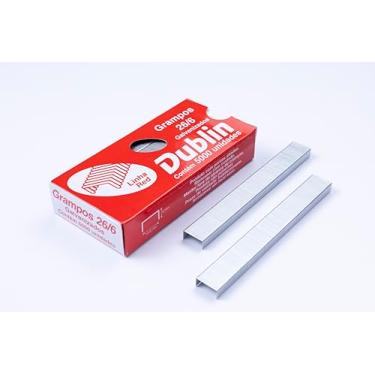 Imagem de ACC - GRAMPO 26/6 Caixa Cartão 5000 unidades Aço Galvanizado DB Red ++