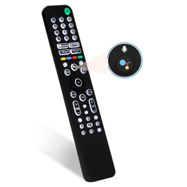 Imagem de Substituição para controle remoto Sony TV, controle remoto de voz retroiluminado para todos os 2019-2025 Sony Remote para Bravia Smart TV, controle remoto RMF-TX520U para Smart TV XR/XBR/KD/K Series