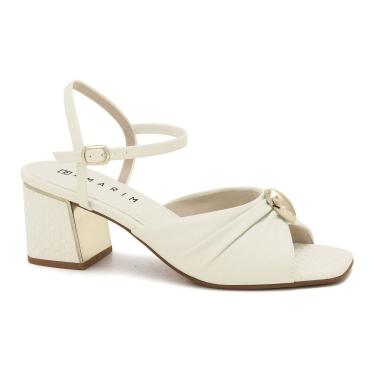 Imagem de Sandália Feminina De Salto Bloco Ramarim 25-39205