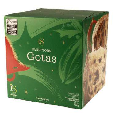 Imagem de Panettone Gotas Chocolate 450g Sabor e Tradição no Natal, Chocolate