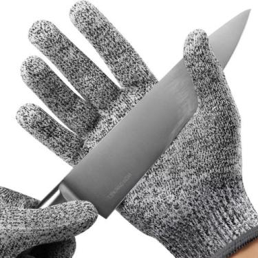 Imagem de Luva Anti Corte Par Profissional Resistente Multiuso Premium - DropJT