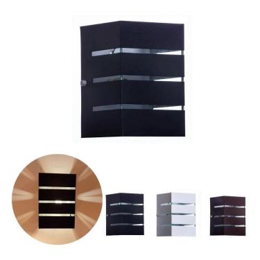 Imagem de 2X Arandela 2 Focos E 3 Friso Parede Muro Externa Ar1513 E