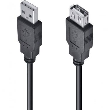 Imagem de Cabo Usb A Macho X Usb A Femea 2.0 - 3m Extensor - Uamaf-3