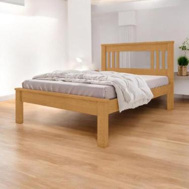 Imagem de Cama Casal Aconchegante Violeta Naturalle e Off White - Mobiliar Home 