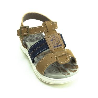 Imagem de Sandália Infantil Menino Molekinho 2140.750 - Marrom