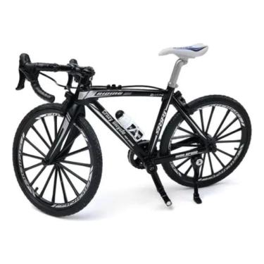 Imagem de Miniatura Bicicleta Bike Speed Preto/Cinza Metal 1:8